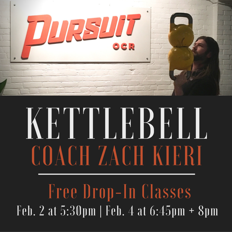 Introducing Kettlebell Classes! Pursuit OCR